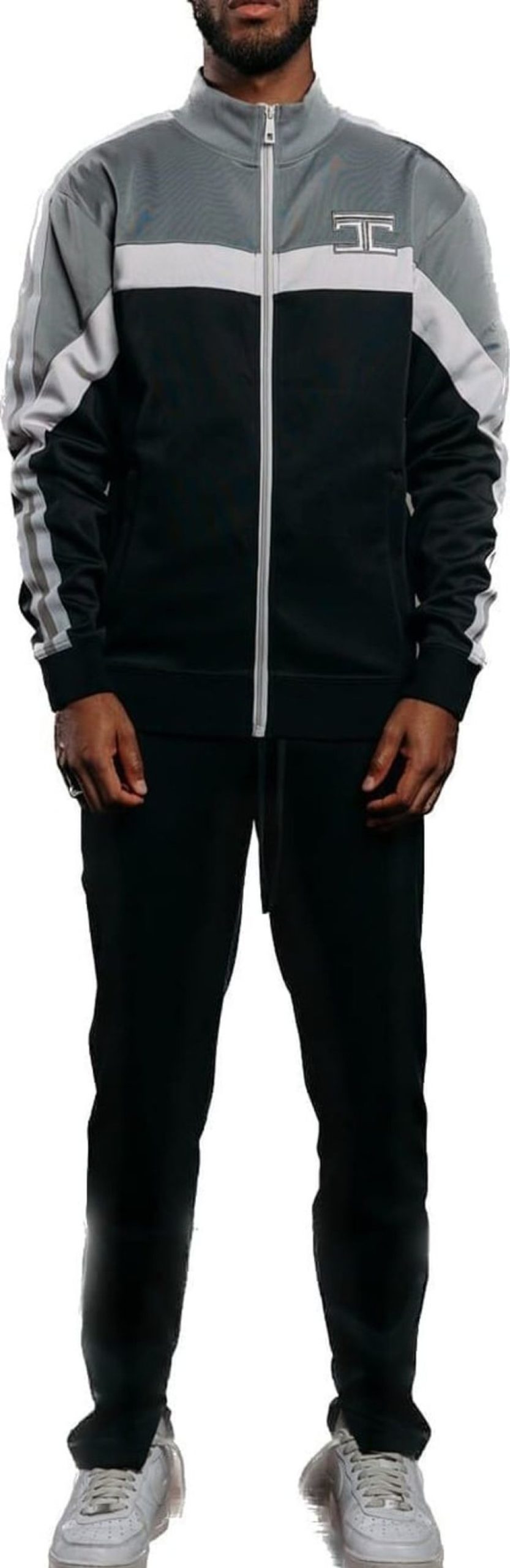 Heren JORCUSTOM | Jorcustom Original Tracksuit Black/Grey Zwart