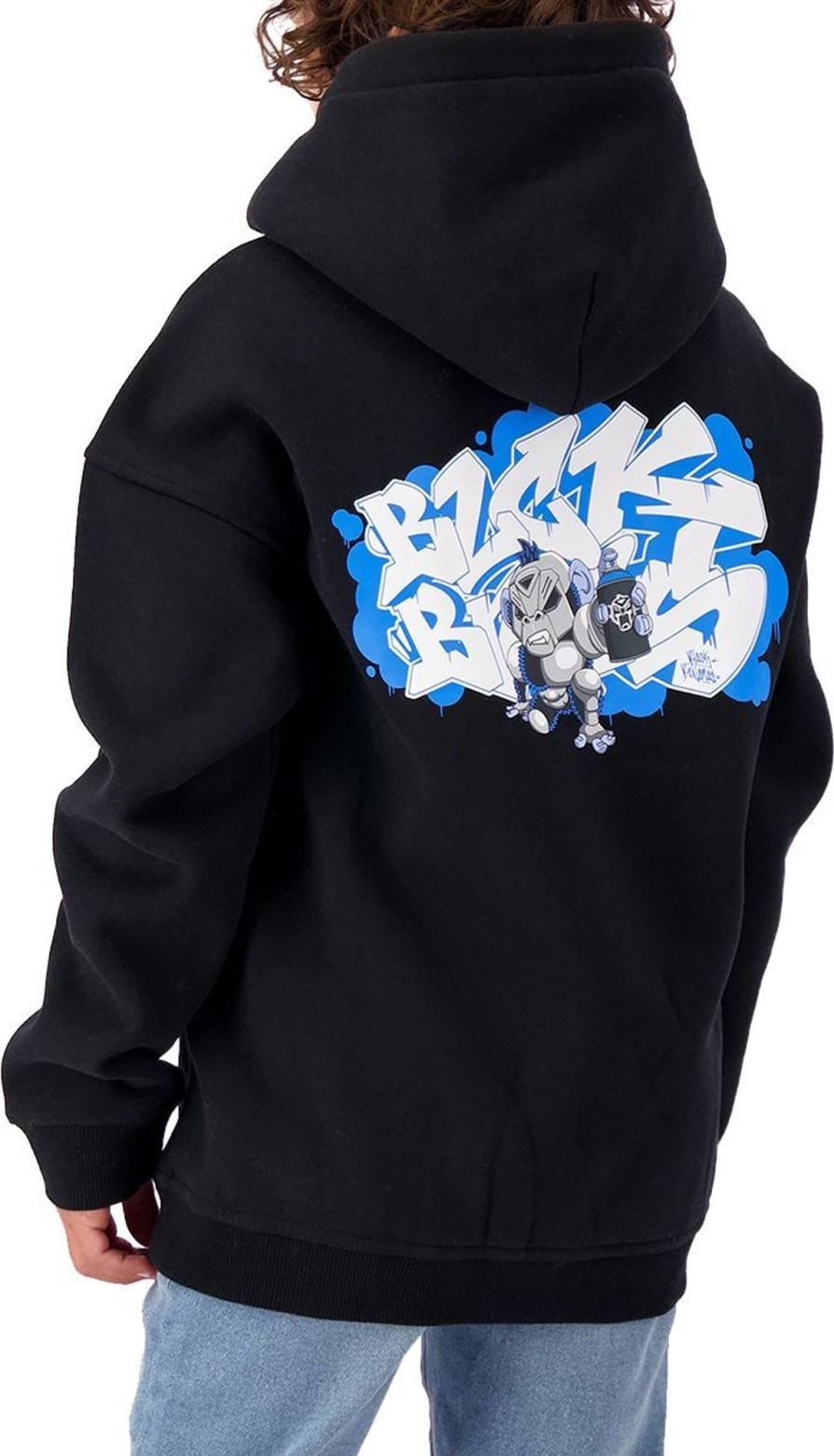 Kids Black Bananas Truien | Black Bananas Wildstyle Hoodie Zwart