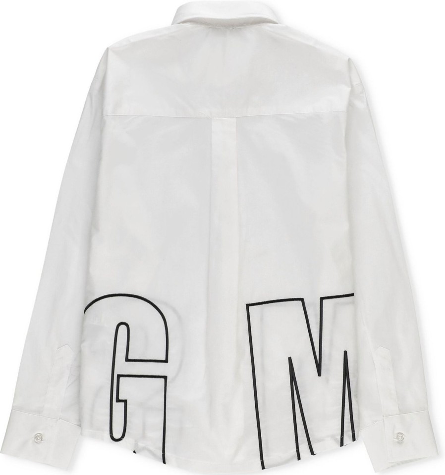 Kids MSGM Blouses | Msgm Shirts White Neutraal