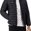 Heren Black Bananas | Black Bananas Boris Puffer Jacket Zwart