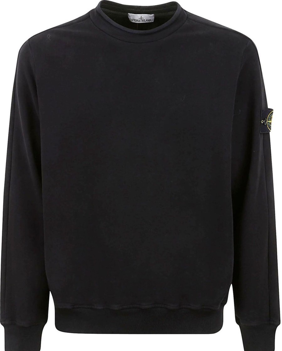 Heren Stone Island | Stone Island Sweaters Black Zwart