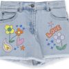 Kids Stella McCartney Shorts | Stella Mccartney Shorts Light Light Blue Blauw