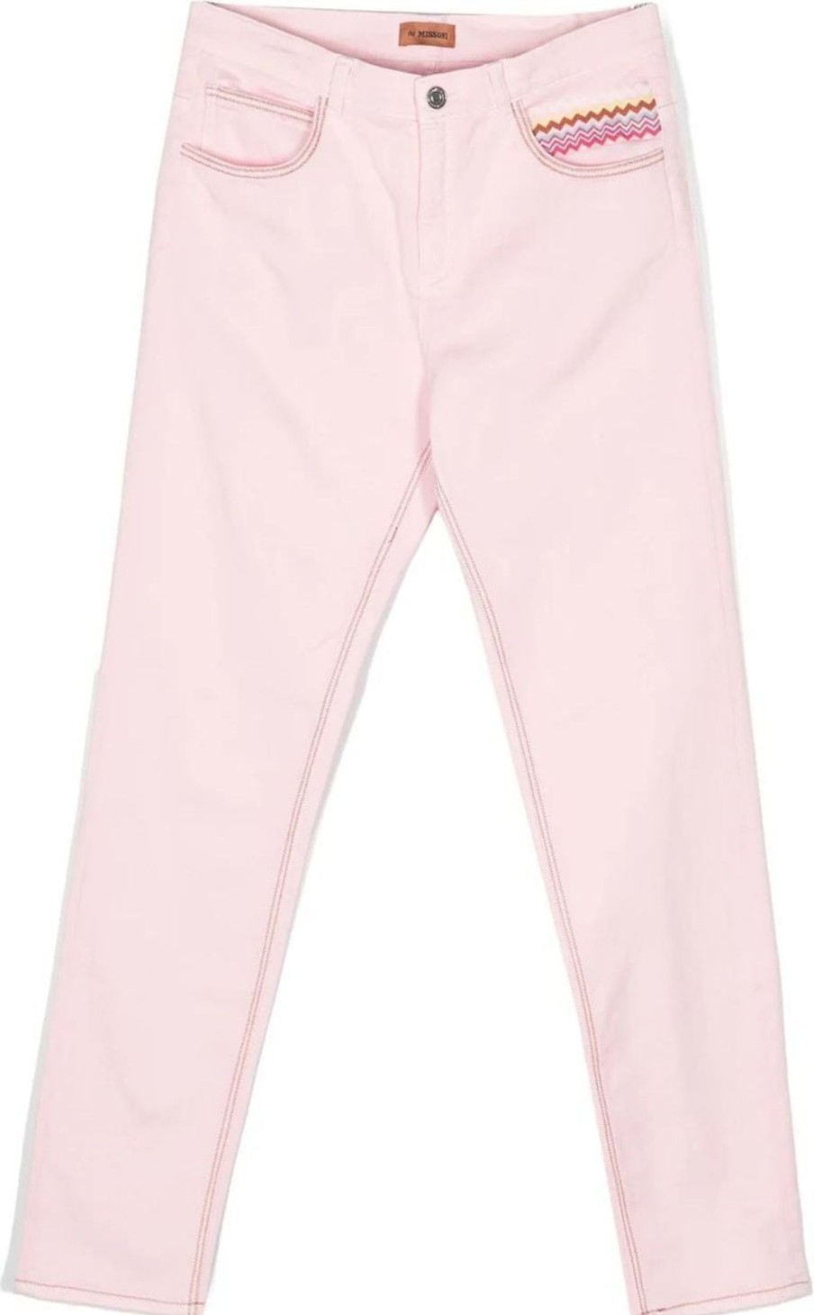 Kids Missoni Broeken | Missoni Trousers Pink Roze