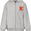 Kids Kenzo Vesten | Kenzo K25815 Kindervest Grijs Grijs