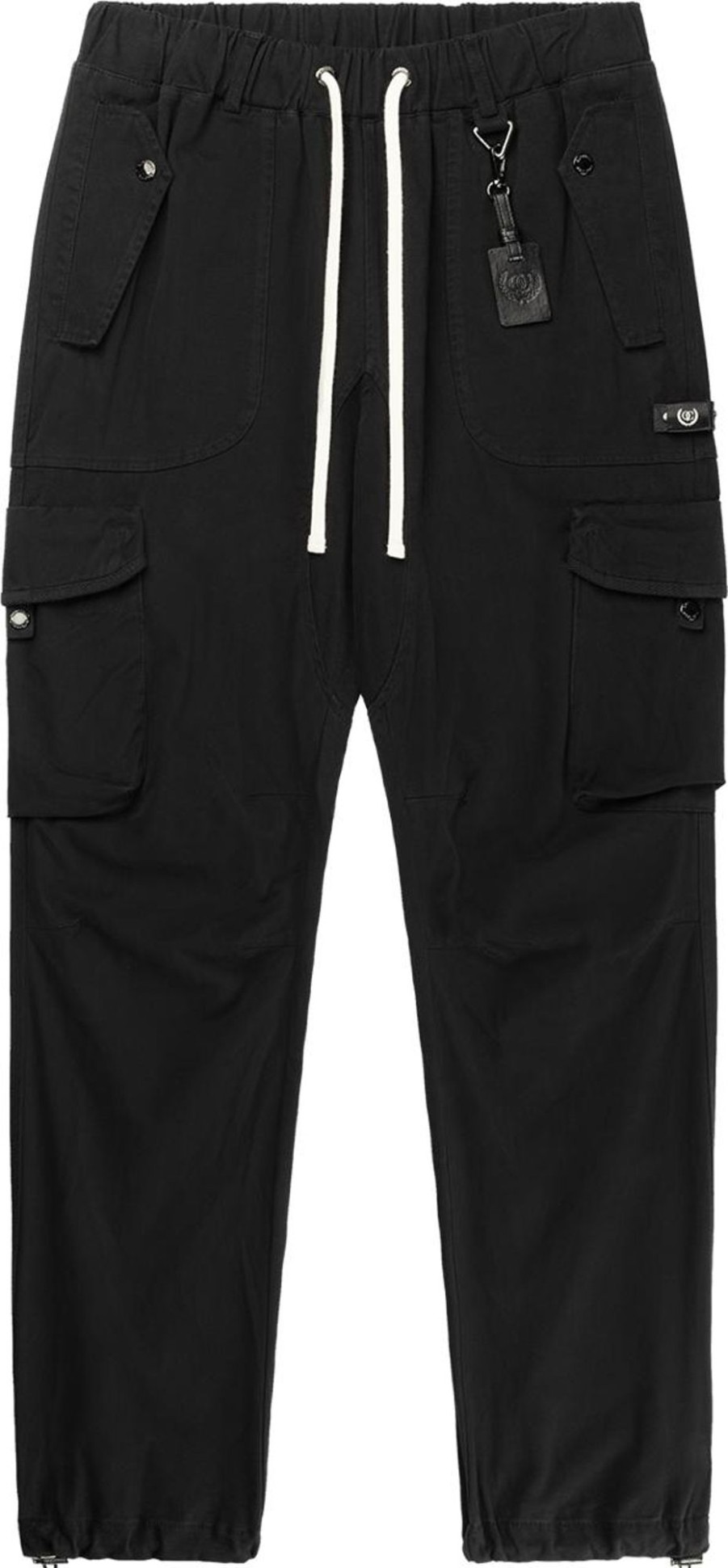 Heren Quotrell | Quotrell Quotrell Couture - Terni Cargo Pants | Black Zwart