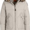 Kids Parajumpers Jassen | Parajumpers Long Bear Parka Silver-Grey Grijs