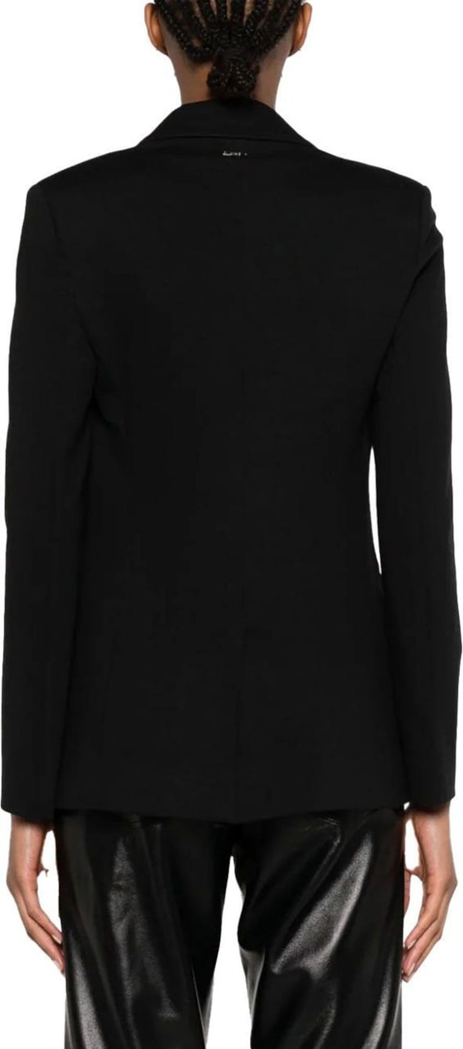 Dames Liu Jo | Liu Jo Blazer Black Punto Milano Zwart