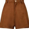 Kids Chloé Shorts | Chloe Chloe Kinder Meisjes Shorts Camel Taupe