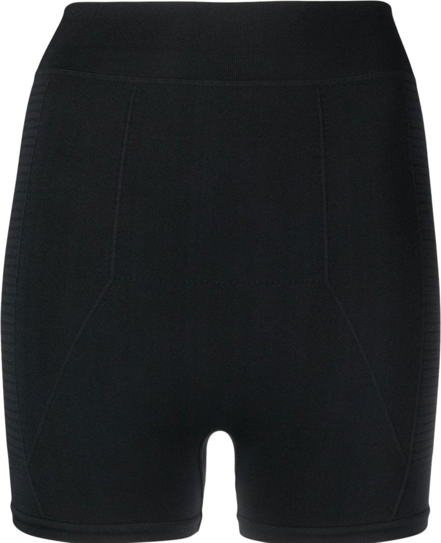 Dames Rick Owens | Rick Owens Shorts Black Zwart