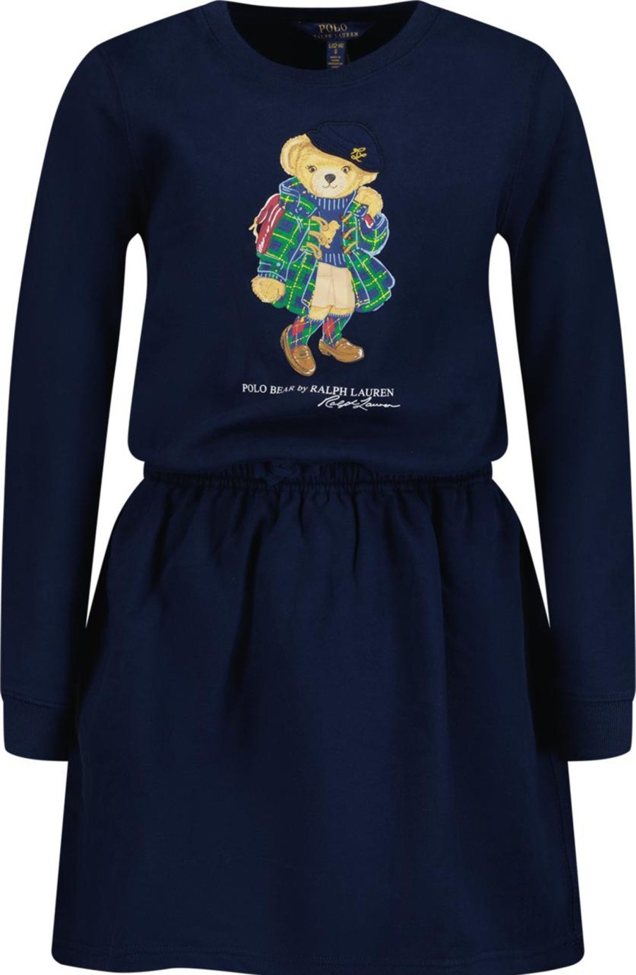 Kids Ralph Lauren Jurken | Ralph Lauren Ralph Lauren Kinder Meisjes Jurk Navy Blauw