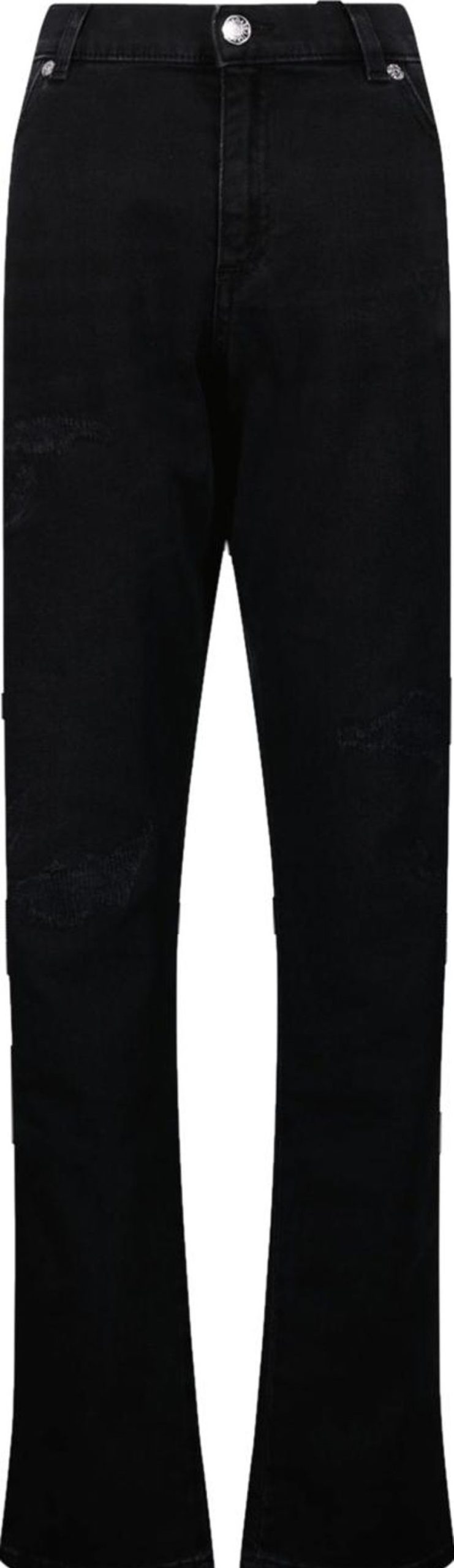 Kids Dolce & Gabbana Jeans | Dolce & Gabbana Dolce & Gabbana Kinder Jongens Jeans Zwart Zwart