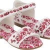 Kids Dolce & Gabbana Sandalen | Dolce & Gabbana Dolce & Gabbana Kinder Meisjes Sandalen Wit Wit