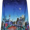 Heren Casablanca | Casablanca Shirts Blue Blauw