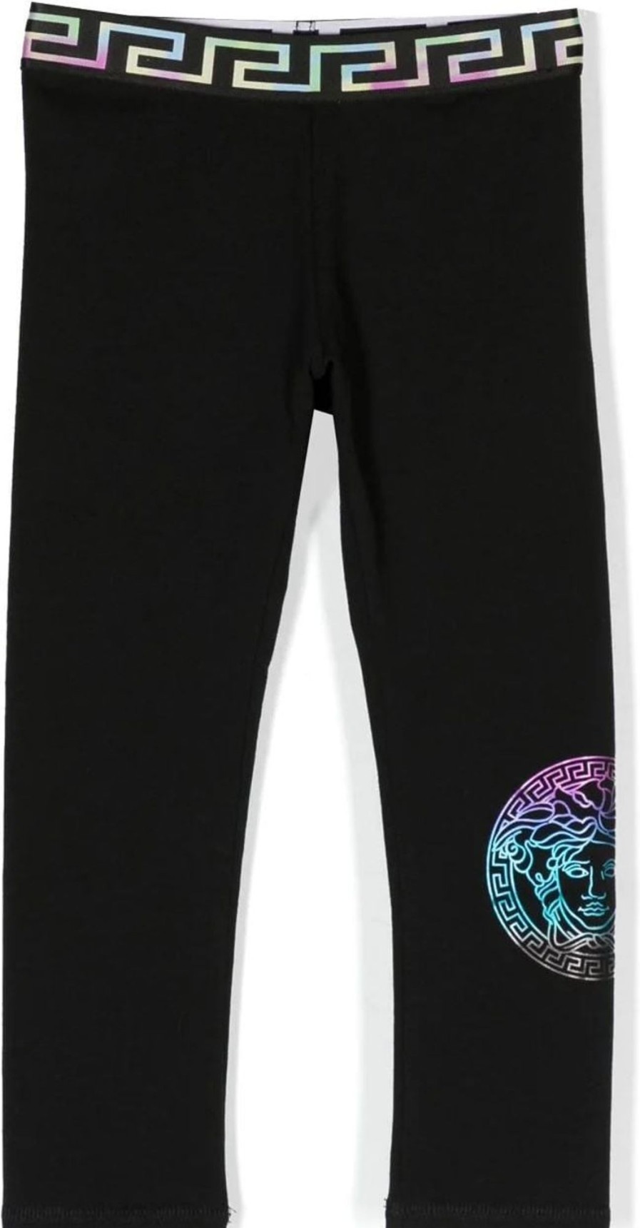 Kids Versace Broeken | Versace Leggings Black Zwart