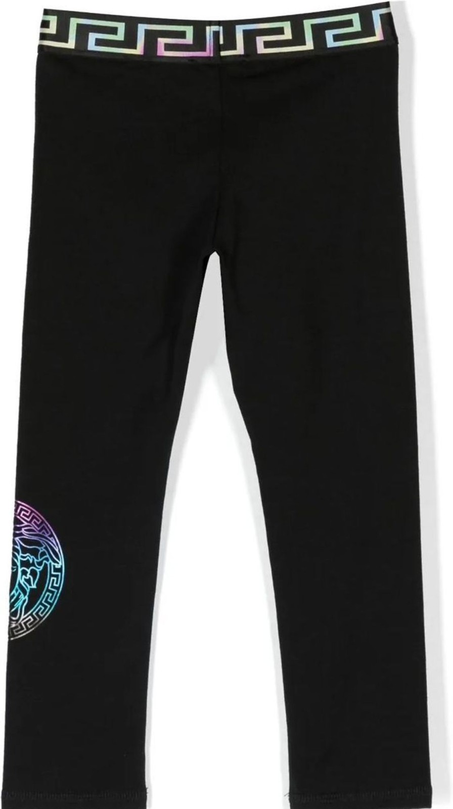 Kids Versace Broeken | Versace Leggings Black Zwart