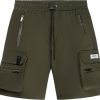 Heren Quotrell | Quotrell Quotrell Couture - Seattle Cargo Shorts | Army Green Groen