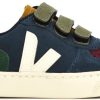 Kids Veja Sneakers | Veja V-10 Sneaker Blue Blauw