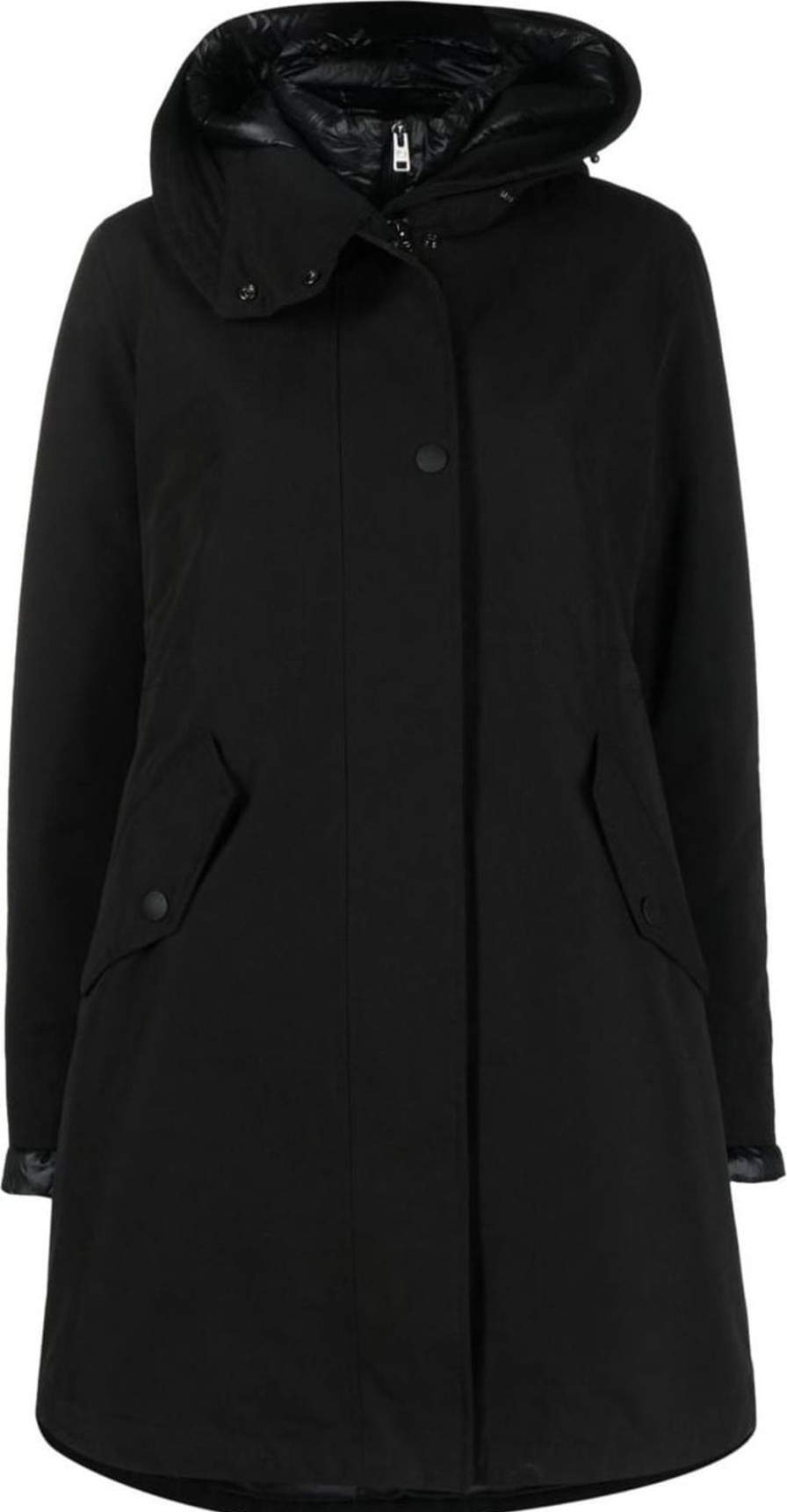 Dames Woolrich | Woolrich Woolrich Coats Black Zwart