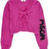 Kids MSGM Truien | Msgm Sweaters Fuchsia Fuchsia Neutraal