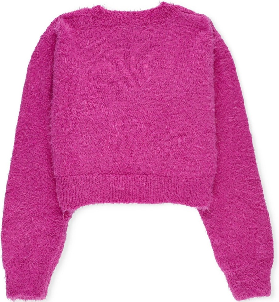 Kids MSGM Truien | Msgm Sweaters Fuchsia Fuchsia Neutraal