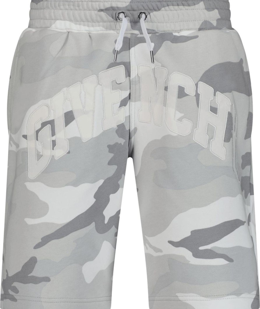 Kids Givenchy Shorts | Givenchy Givenchy Kinder Jongens Shorts Grijs Grijs