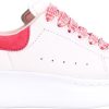 Kids Alexander McQueen Sneakers | Alexander Mcqueen Molly Sneaker White-Zalm Wit