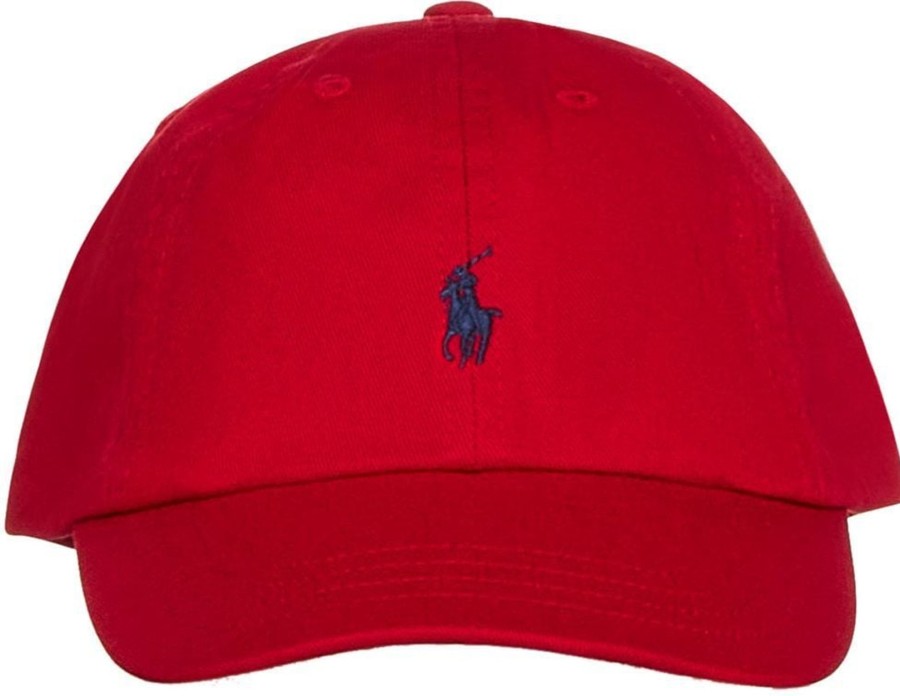 Kids Ralph Lauren Mutsen & Petten | Ralph Lauren Polo Ralph Lauren Hats Red Rood