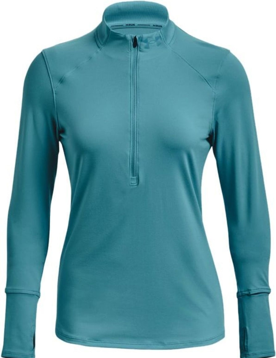 Dames Under Armour | Under Armour Qualifier Run 2.0 1/2 Zip Dames Blauw Blauw