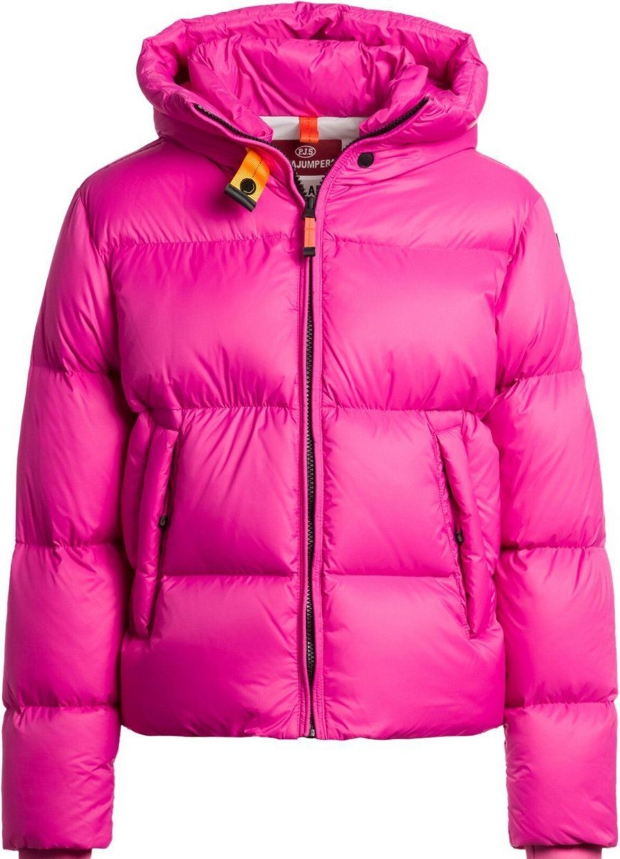 Kids Parajumpers Jassen | Parajumpers Anya Polar Puffers Winterjas Roze