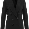 Dames Liu Jo | Liu Jo Blazer Double Breasted Black Zwart