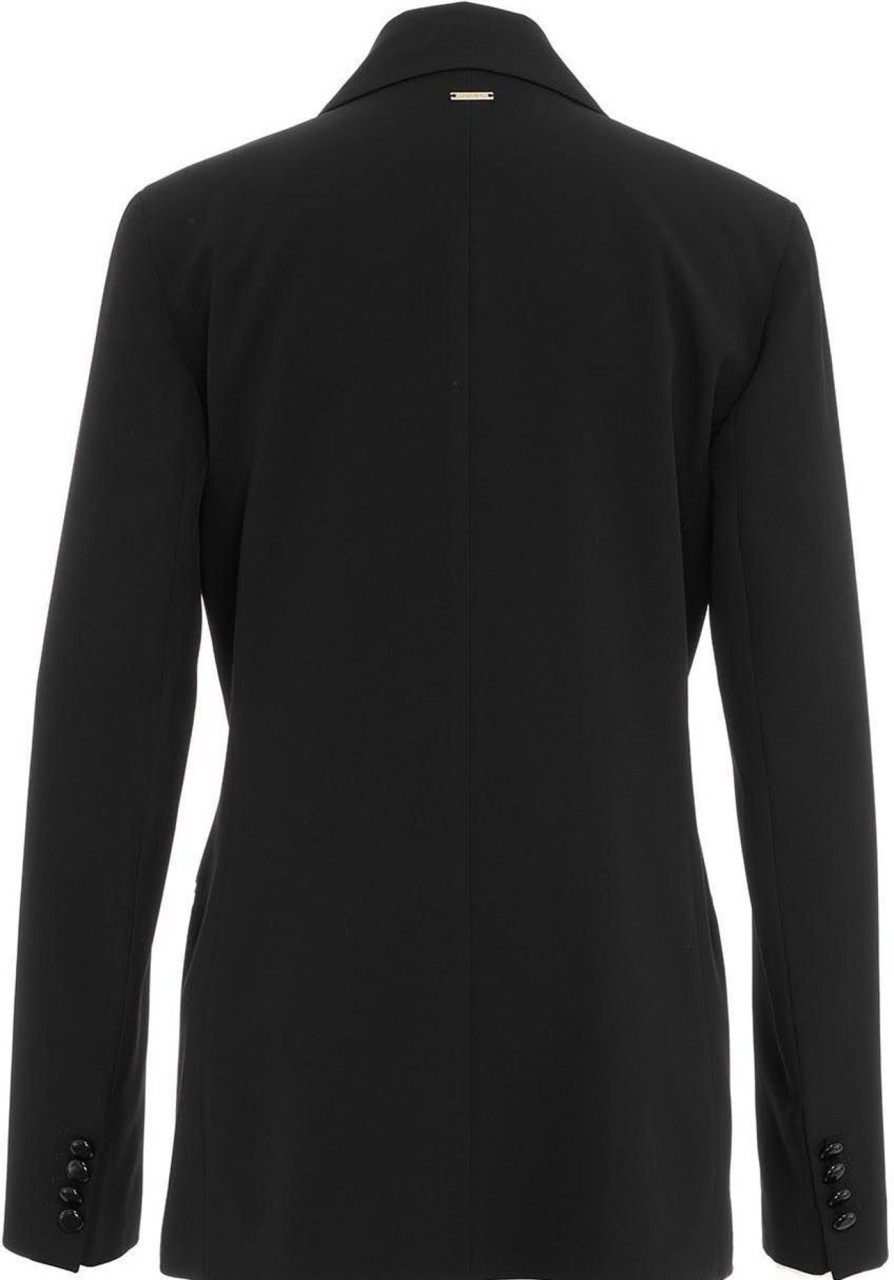 Dames Liu Jo | Liu Jo Blazer Double Breasted Black Zwart