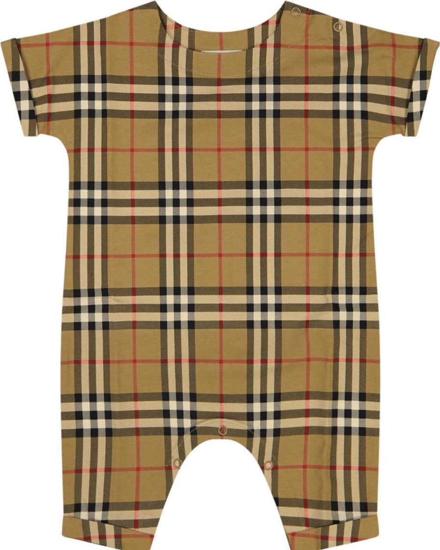 Kids Burberry Rompers | Burberry Burberry Baby Unisex Boxpakje Beige Beige