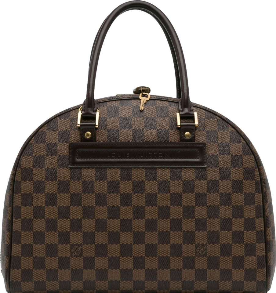 Dames Louis Vuitton | Louis Vuitton Damier Ebene Nolita Bruin