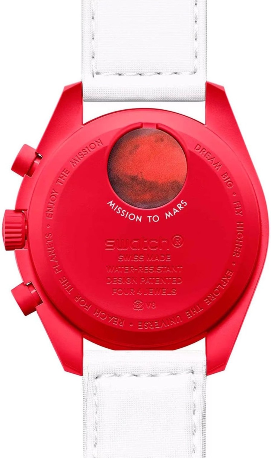 Heren Swatch | Swatch Swatch X Omega Bioceramic Moonswatch Mission To Mars Divers