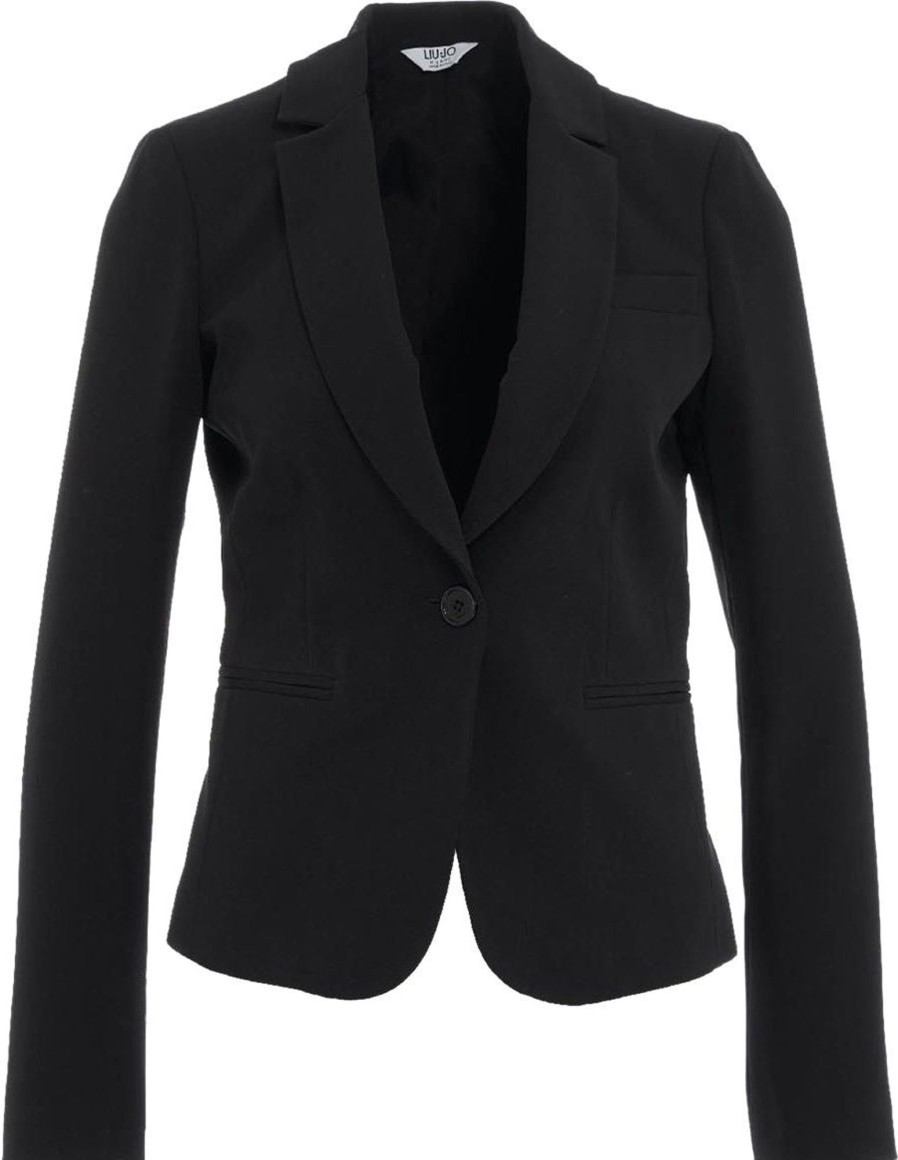 Dames Liu Jo | Liu Jo Blazer Zwart