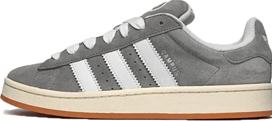 Heren Adidas | Adidas Adidas Campus 00S Grey White Divers