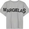 Kids MM6 Maison Margiela Shirts | Mm6 Maison Margiela Logo T-Shirt Wit