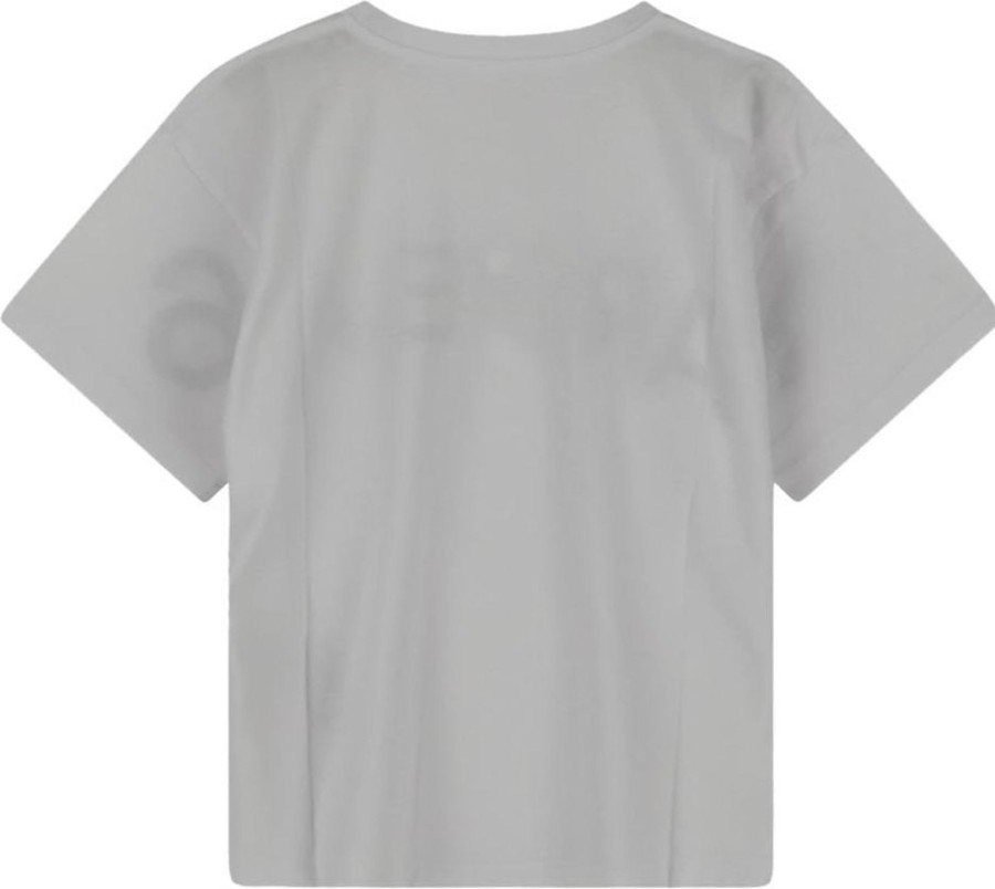 Kids MM6 Maison Margiela Shirts | Mm6 Maison Margiela Logo T-Shirt Wit