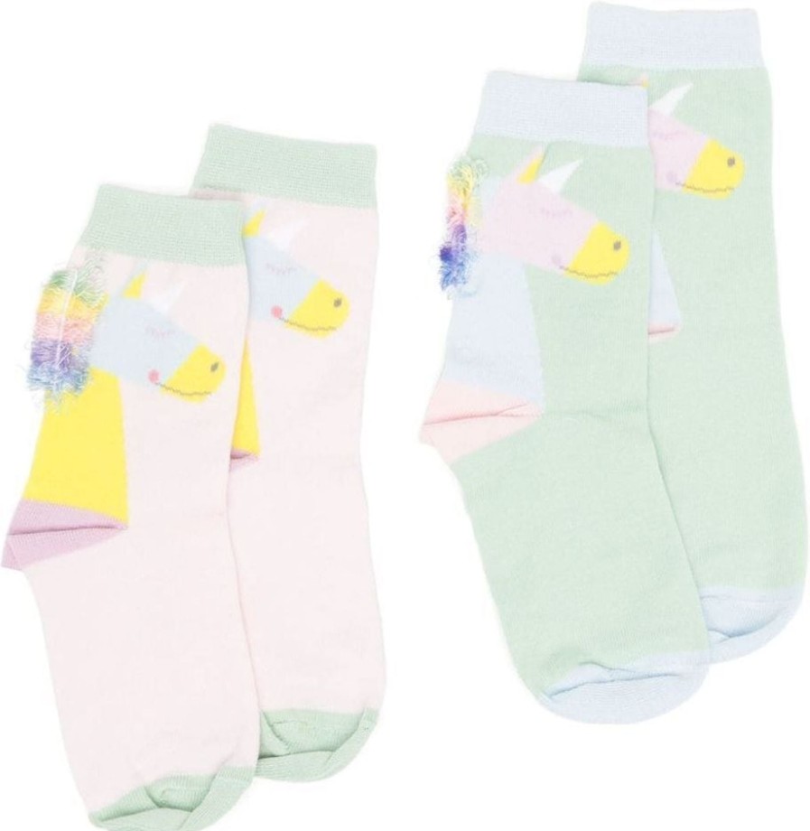 Kids Stella McCartney Accessoires | Stella Mccartney Socks Divers Divers