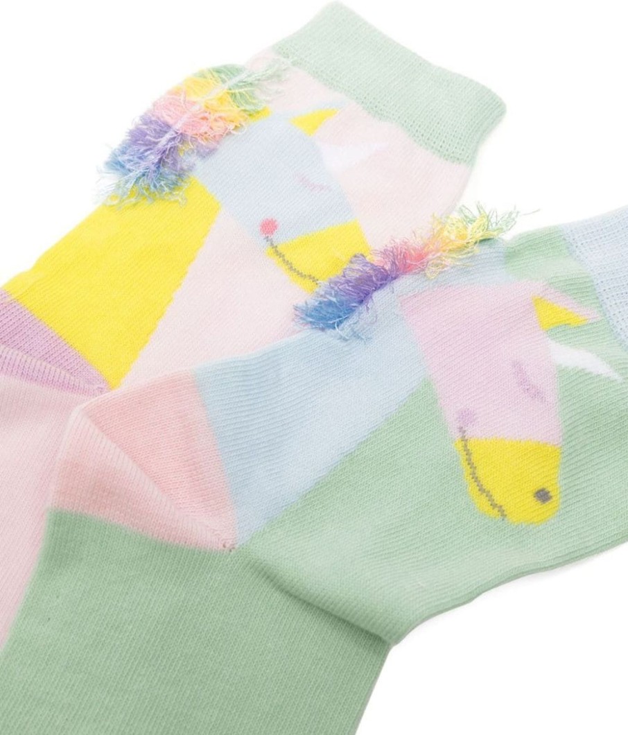 Kids Stella McCartney Accessoires | Stella Mccartney Socks Divers Divers