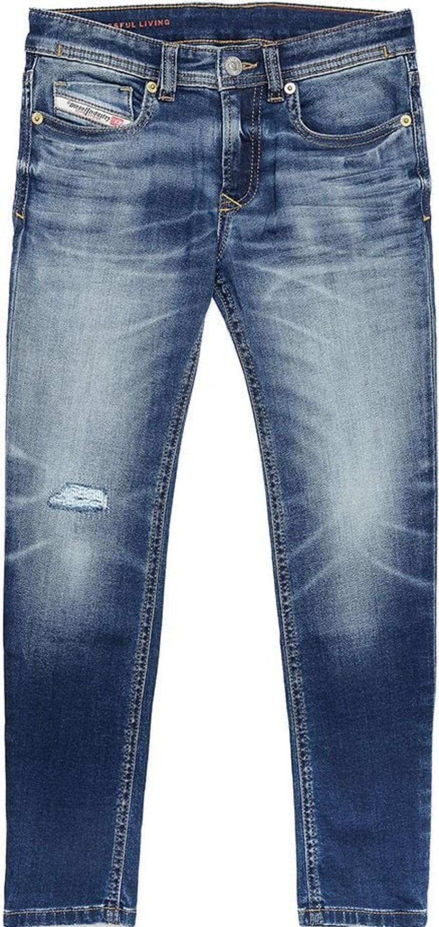 Kids Diesel Jeans | Diesel 1979 Sleenker Spijkerbroek Blauw