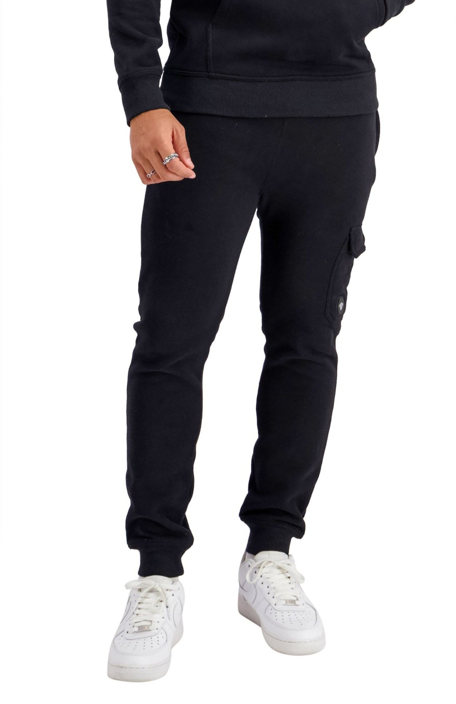 Heren Black Bananas | Black Bananas Hex. Sweatpants Zwart