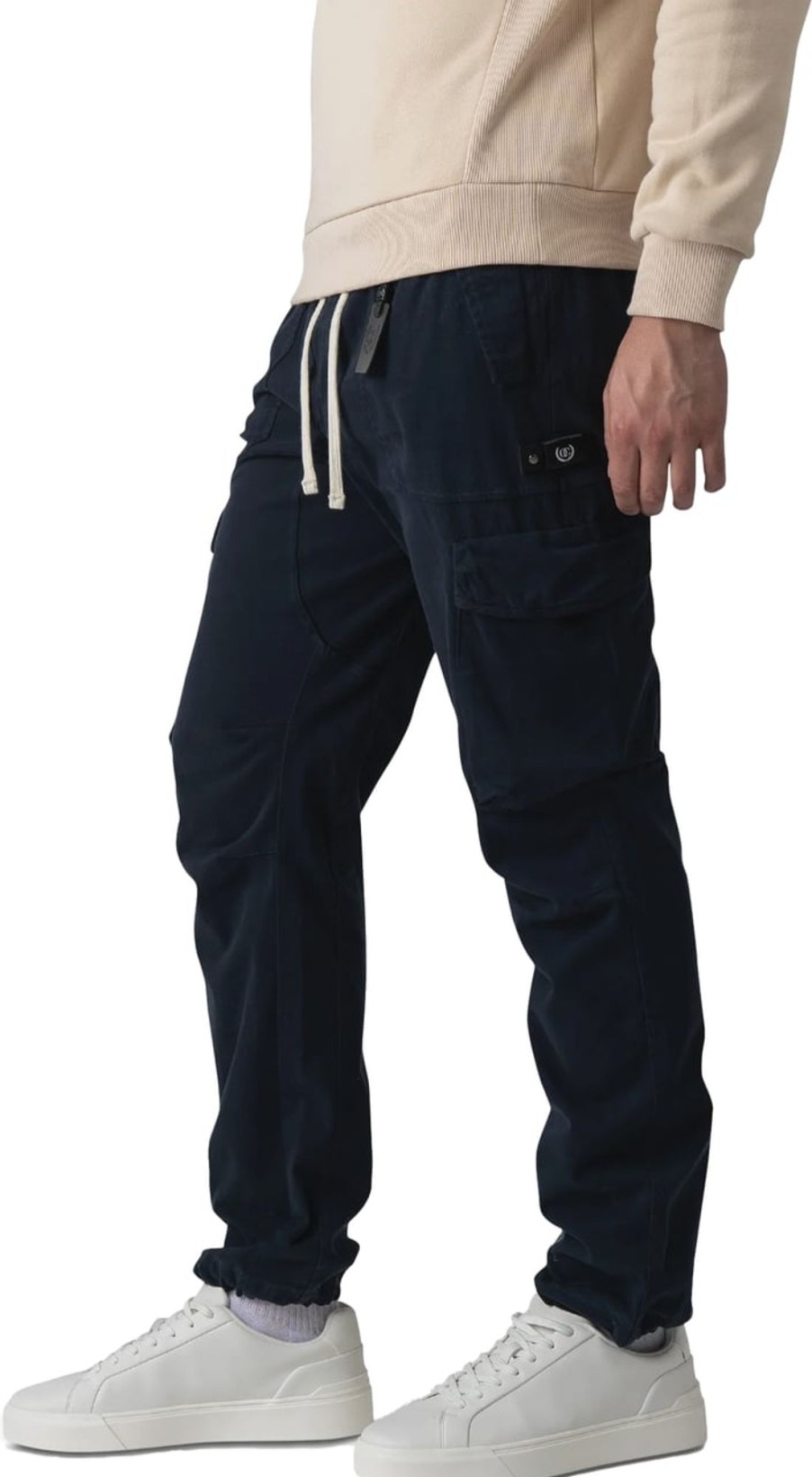 Heren Quotrell | Quotrell Quotrell Couture - Terni Cargo Pants | Navy Blauw