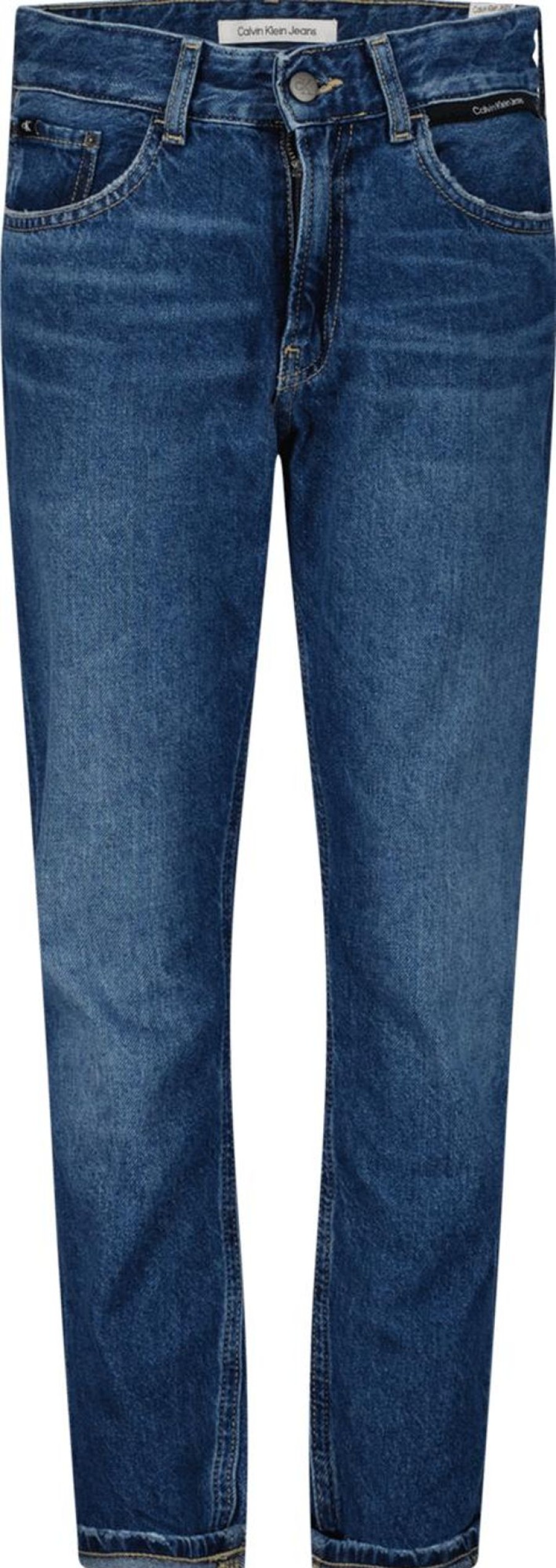 Kids Calvin Klein Jeans | Calvin Klein Calvin Klein Kinder Jongens Jeans Blauw Blauw