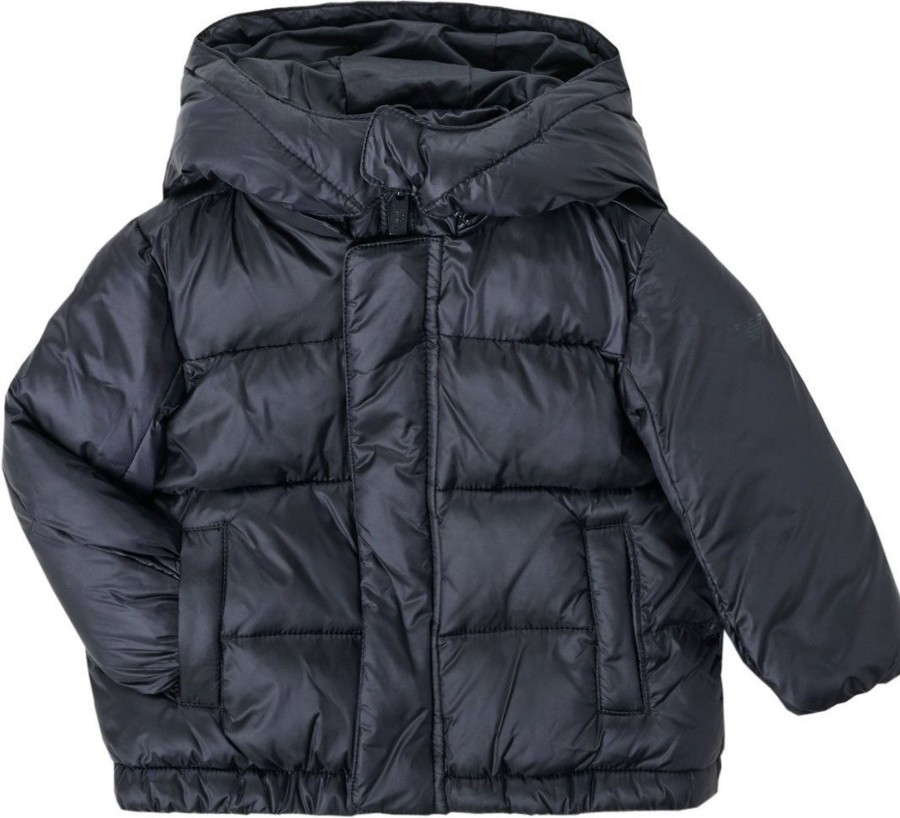 Kids Emporio Armani Jassen | Emporio Armani Coat Newborn Blauw