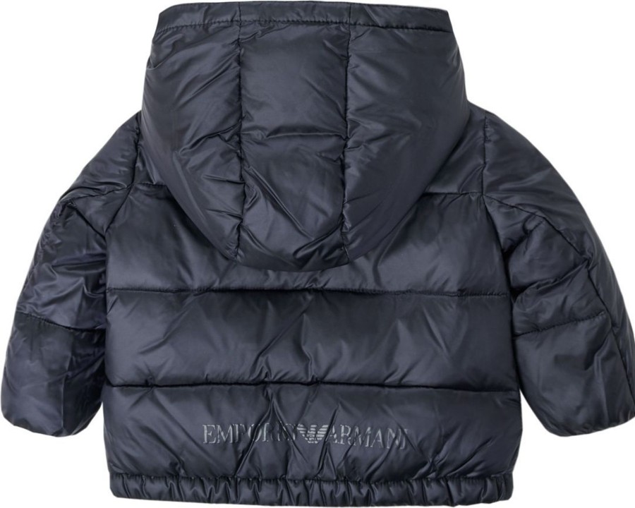 Kids Emporio Armani Jassen | Emporio Armani Coat Newborn Blauw