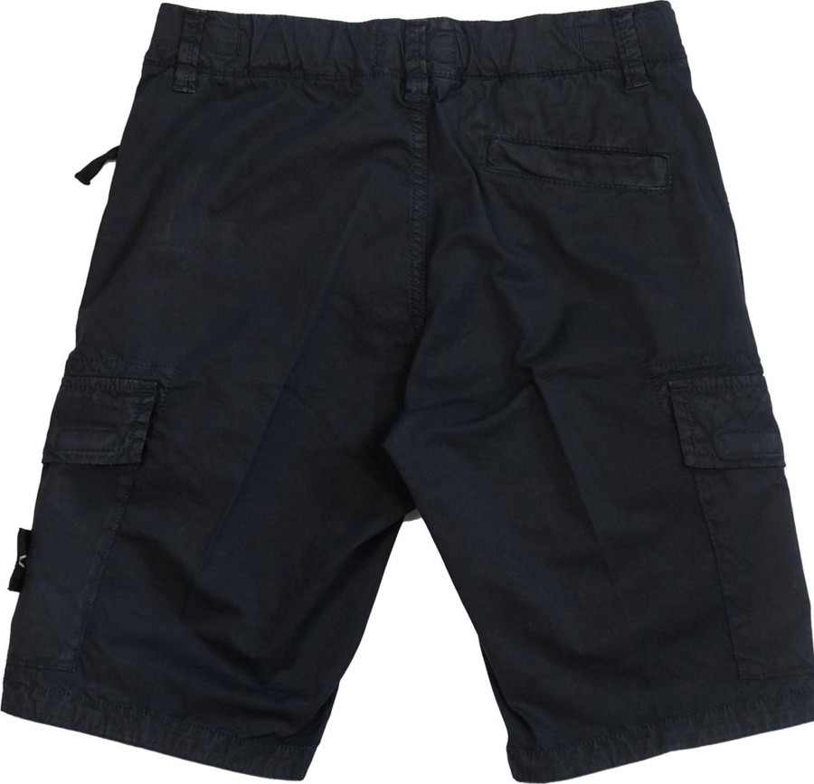 Kids Stone Island Junior Shorts | Stone Island Junior Stone Island Short Tasconi Male Blauw