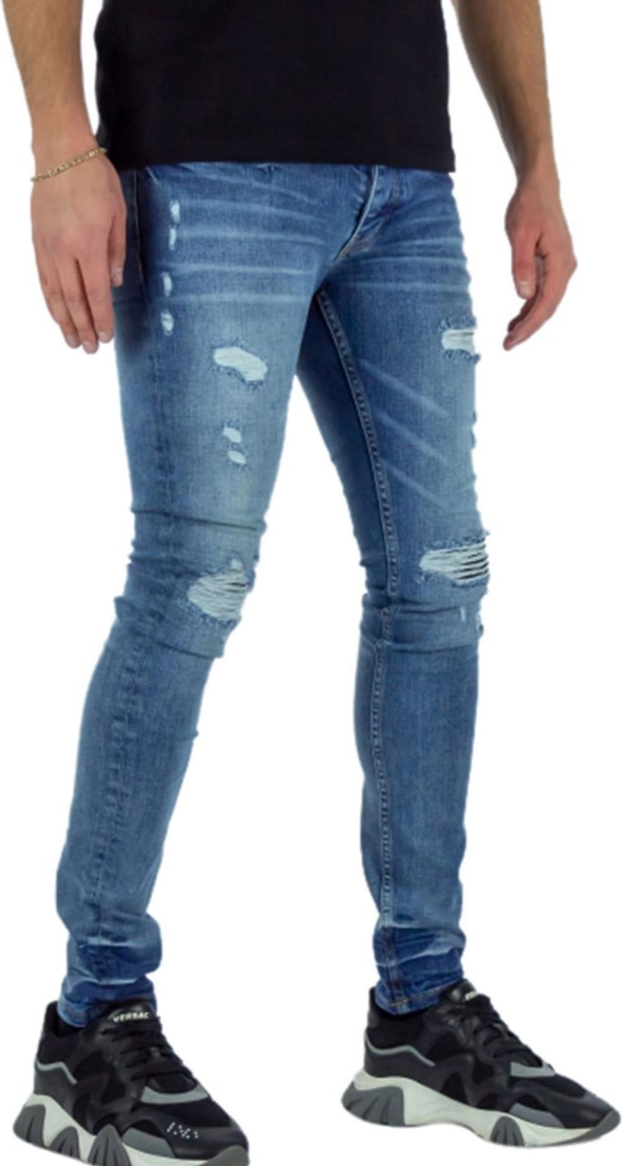 Heren Richesse | Richesse Henri Blue Jeans Blauw