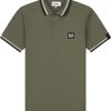 Heren Quotrell | Quotrell Quotrell Couture - Avergne Polo | Army Green/Black Groen