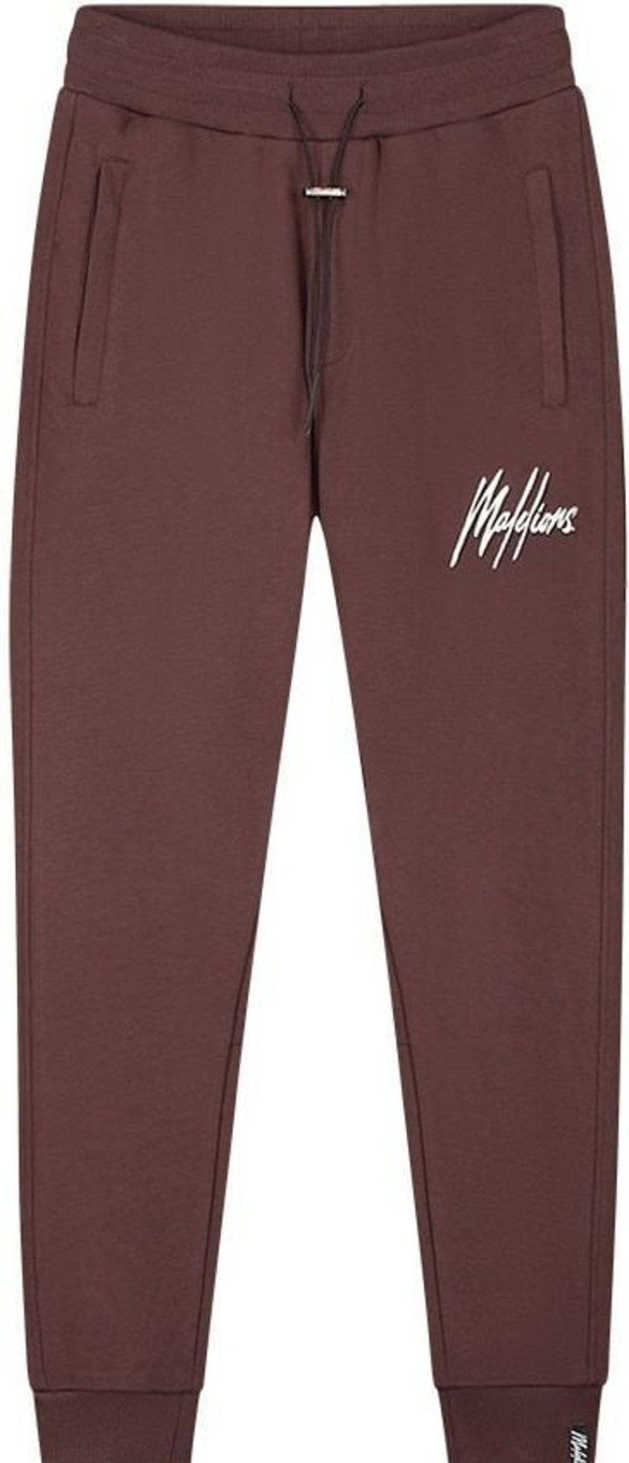 Heren Malelions | Malelions Men Duo Essentials Trackpants Bruin